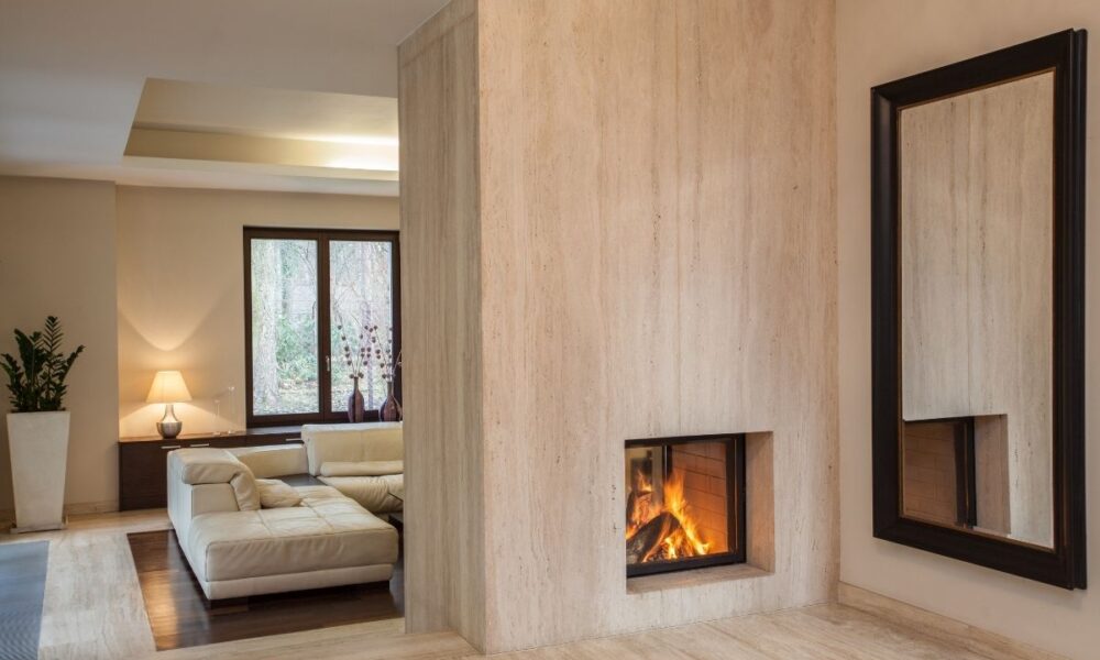 Combining Travertine with Modern Materials (Glass, Metal, Wood) - Cem ...