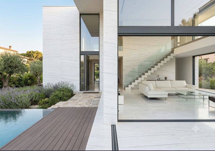 White Dolomite Marble Project 