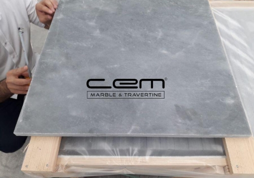 Blue Stone Marble Honed