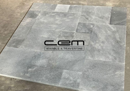 Blue Stone Marble Sandblasted Brushed