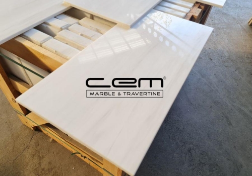 White Dolomite Marble Tile 