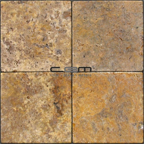 Scabas Traverten Tumbled Tile