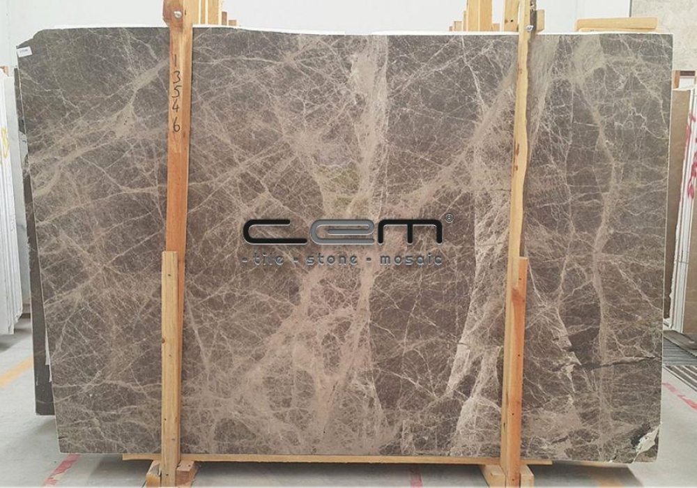 Black Olive Emperador Mermer Plaka