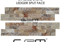 Scabas Traverten Filesiz Panel Patlatma Mozaik