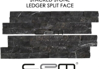 Siyah Mermer Filesiz Panel Patlatma Mozaik