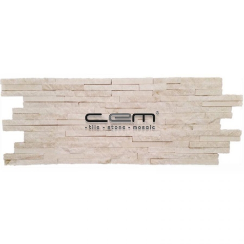 Plus Mosaic Light Beige Split Face Polished Mosaic