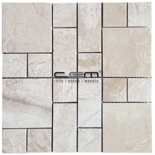 Diana Royal Roman Pattern Tumbled Mosaic