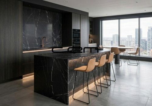 Nero Marquina Black Marble 
