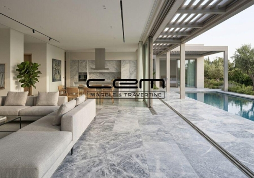 Tundra Gri Marble Honed 