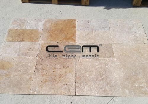 Walnut Travertine Tumbled