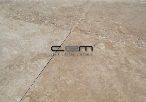 walnut travertine tile